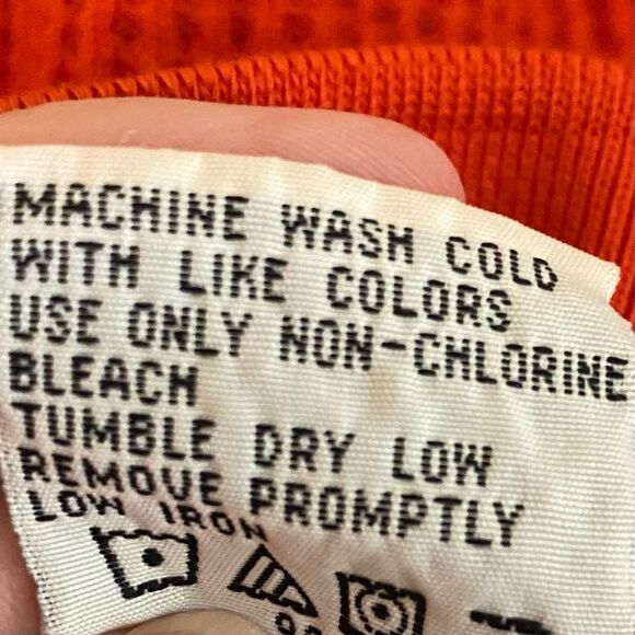 Forenza Vintage 80s Style Waffle Knit Track Jacket Full Zip Womens Size Large - Picture 5 of 5